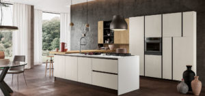Cucina moderna bianca Asia Factory