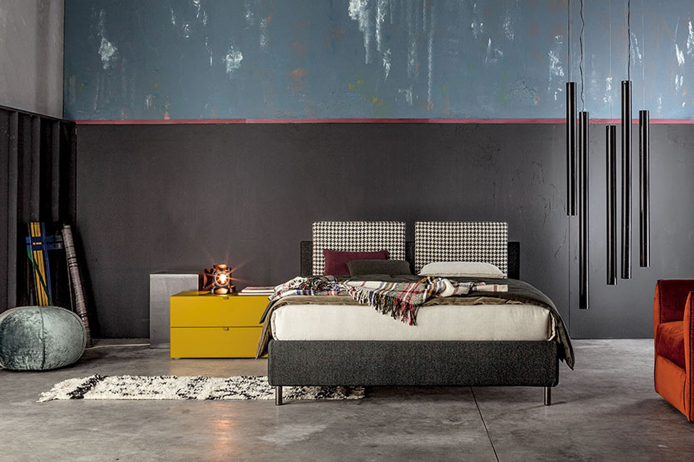 Letto Frick Alto Basso Round da righetti mobili a Novara