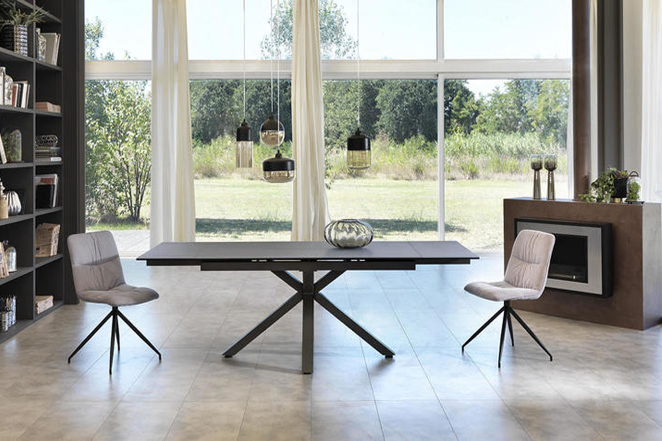 Tavolo allungabile Ceramica 1 di Stones