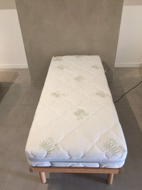 Materasso singolo in Memory con fodera con trattamento aloe a prezzo scontato